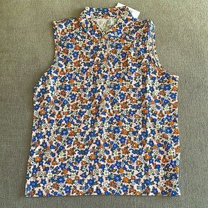 NTW TORY BURCH SPORT COLLARD TANK TOP!
